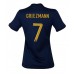 Frankrike Antoine Griezmann #7 Replika Hemma matchkläder Dam VM 2022 Korta ärmar